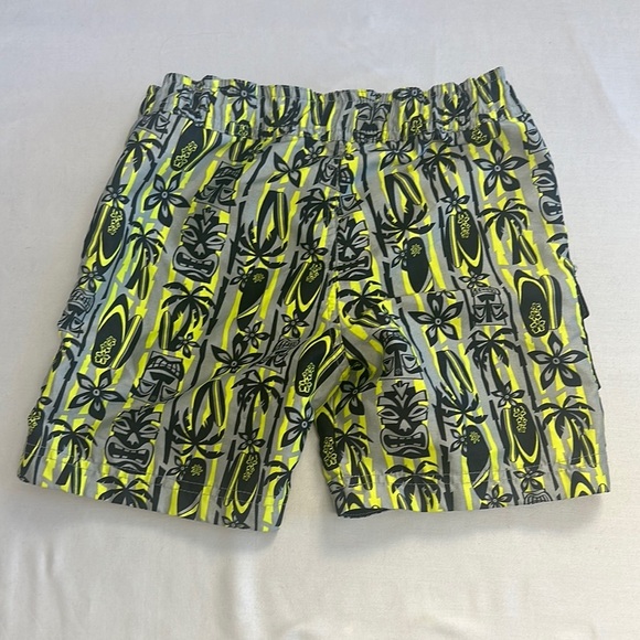 UV Skinz Black and Yellow Board Shorts Vibrant Swimwear - Picture 3 of 4